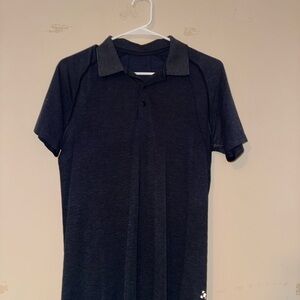 lululemon athletica Dark Gray Polo Shirt